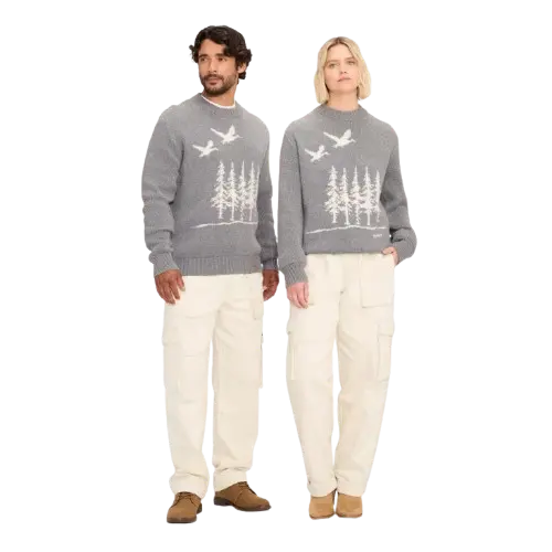 Woolrich Men's or Women's Mid-Rise Straight Leg Slouchy Cargo Pants