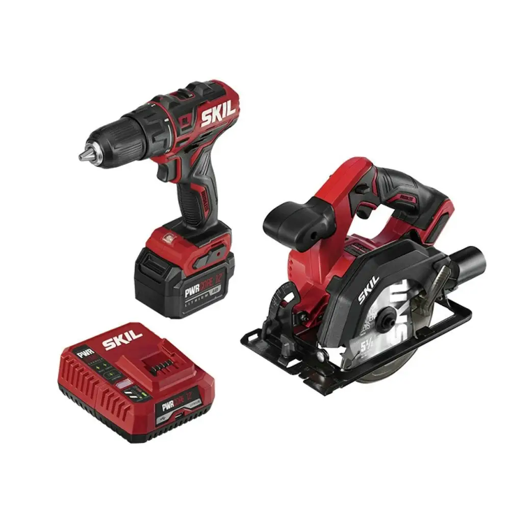 SKIL PWRCore Drill Driver and Circular Saw Combo Kit