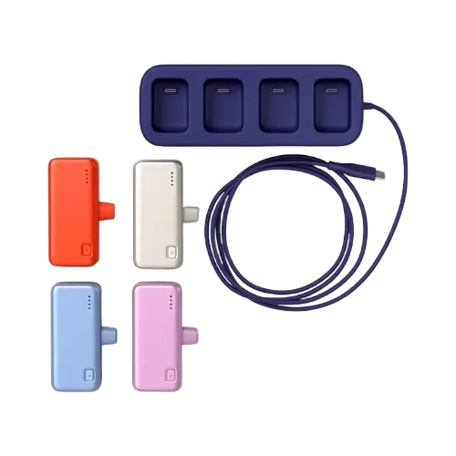 Open-Box heyday Multihub Base w/ 4 Power Banks