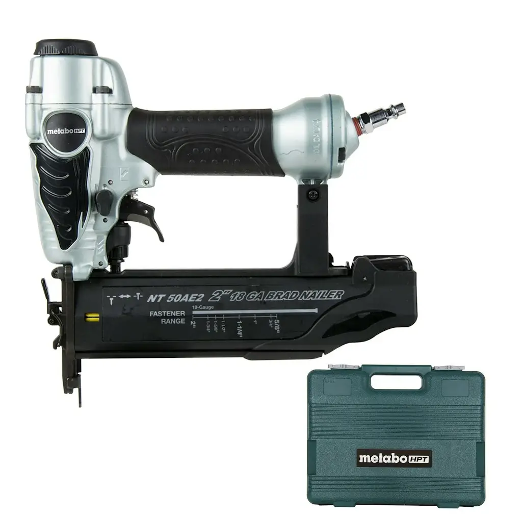 Metabo HPT 2" 18-Gauge Pneumatic Straight Brad Nailer