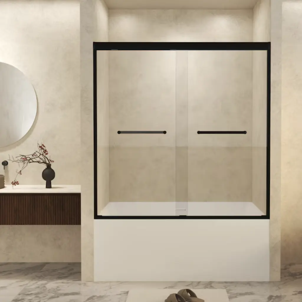 Wellfor GY Track Sliding Shower Doors