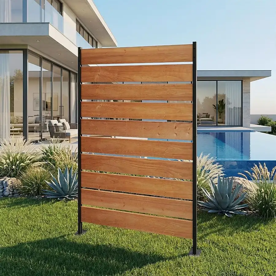 Modern Shade 39" x 72" Outdoor Privacy Screen