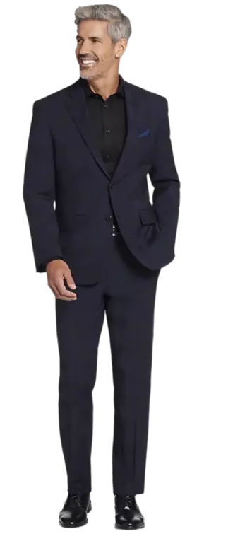 Awearness Kenneth Cole Modern Fit Wool Blend Suit