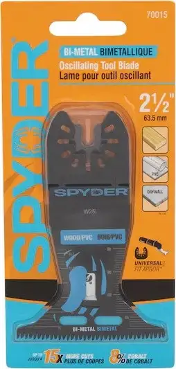 Spyder Bi-metal Oscillating Tool Blade