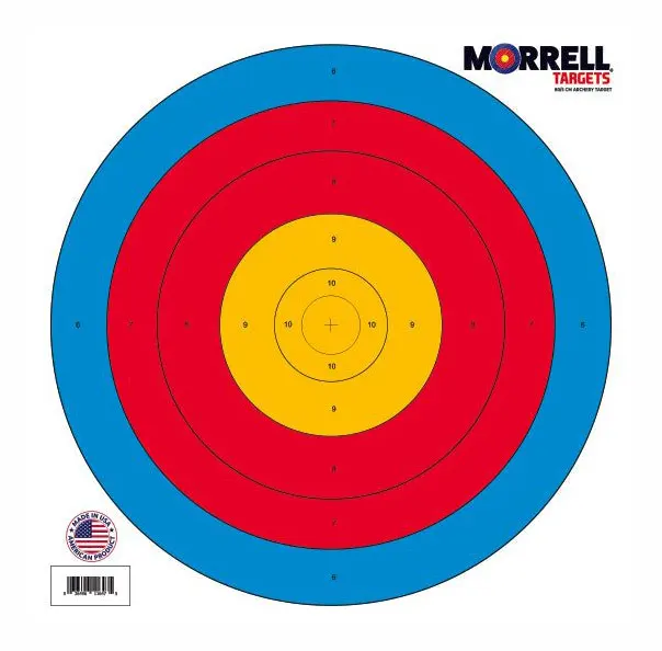 Morrell 80/5 CM Paper Face Archery Target 100-Pack