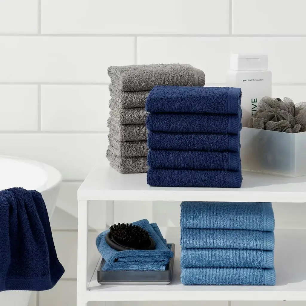 Room Essentials 18-Pack Everyday Washcloths