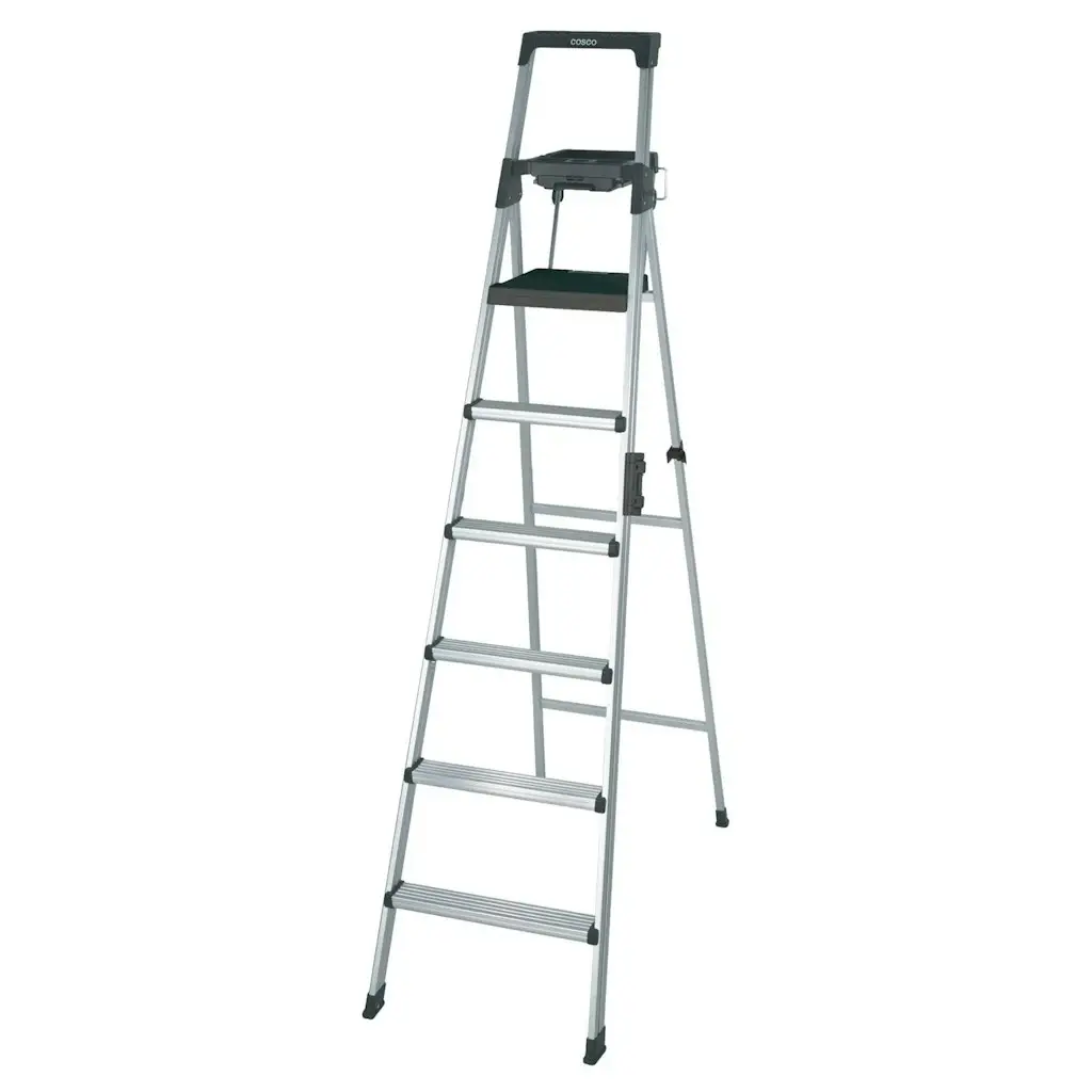 Cosco 8-Foot Signature Series Aluminum Folding Step Ladder