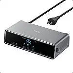 Anker Refurb Prime Docking Station (DL7400),14-Port Triple Display with Display (Refurbished)