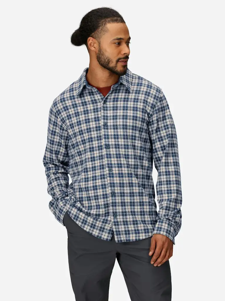 Marmot Men's Alpine Haven Soft Stretch Knit Flannel Shirt