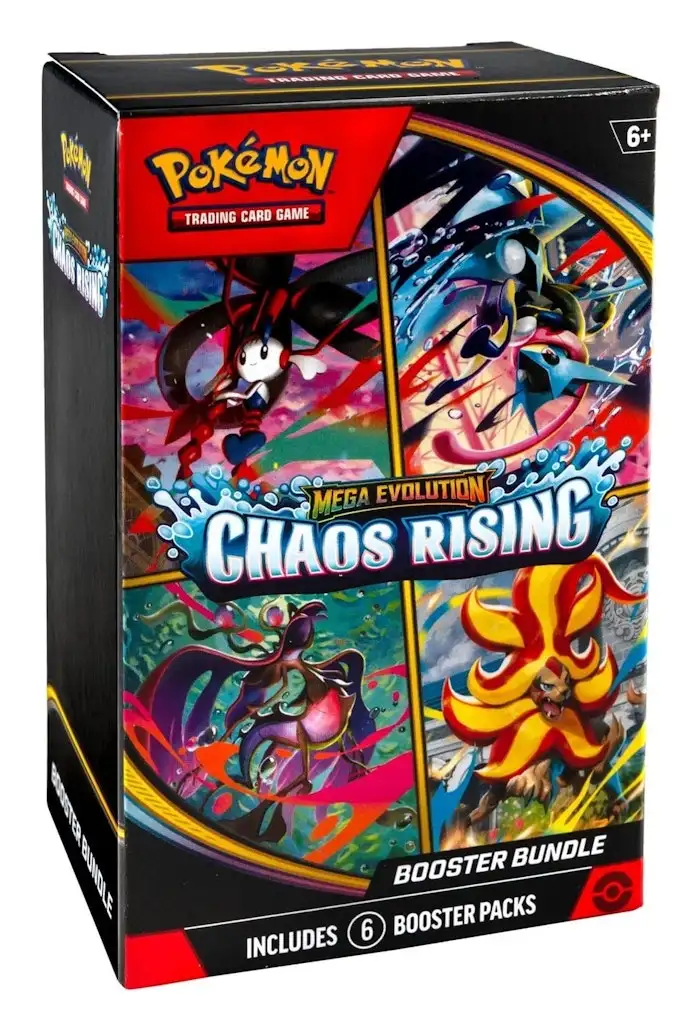 Pokmon TCG Mega Evolution Chaos Rising Booster Bundle