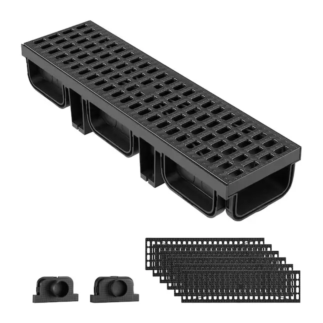 Vevor 20" Trench Linear Drainage Channel 6-Pack