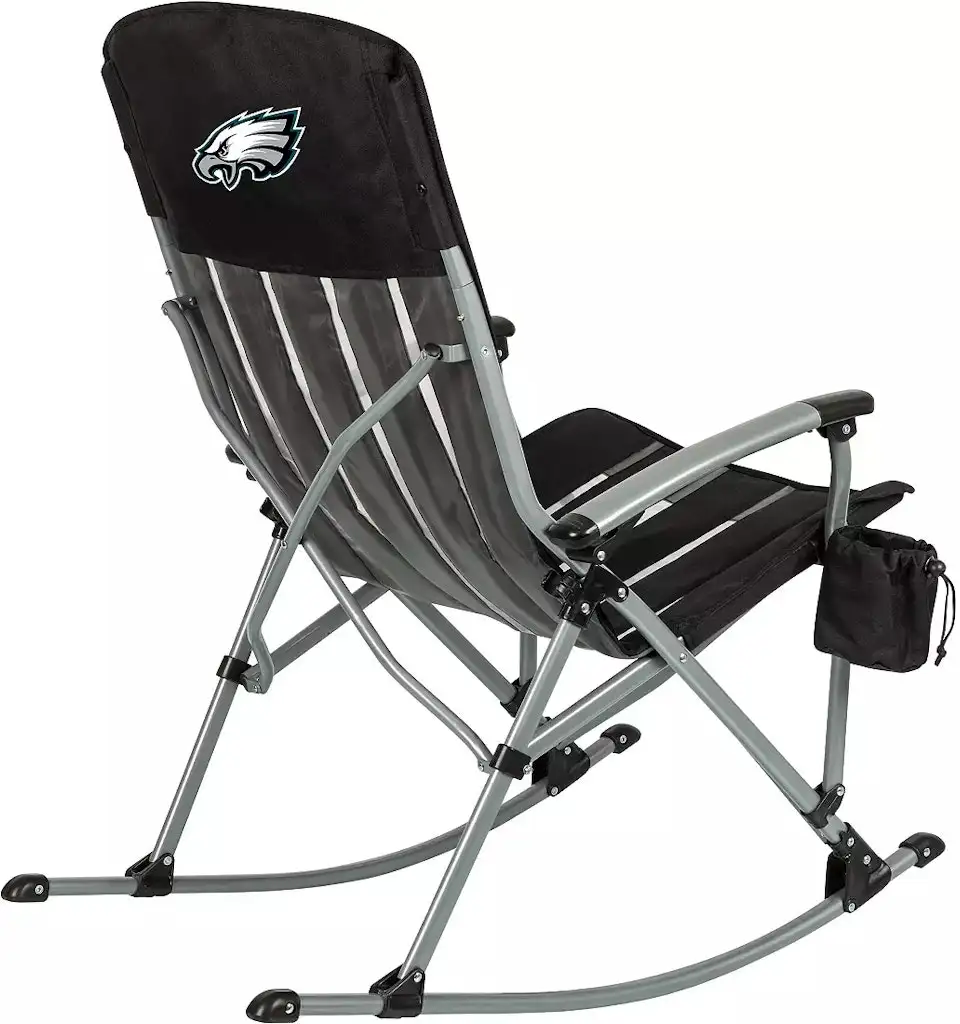 Picnic Time Philadelphia Eagles Rocking Camp Chair