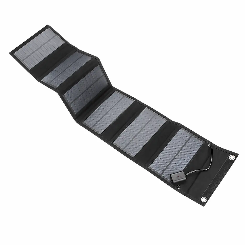 60W Foldable Portable Mini Solar Panels USB Charger