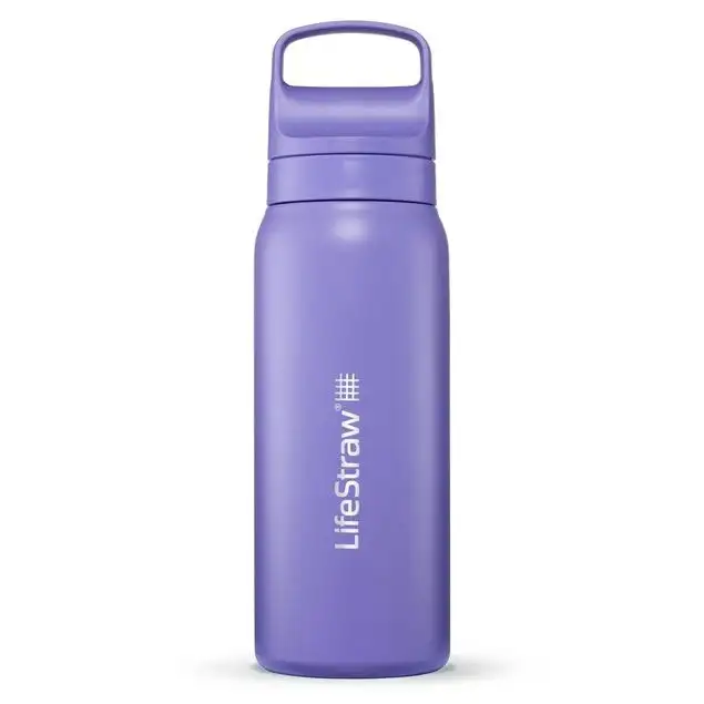 LifeStraw Go Series 24 oz. Stainless Steel Water Filter Bottle
