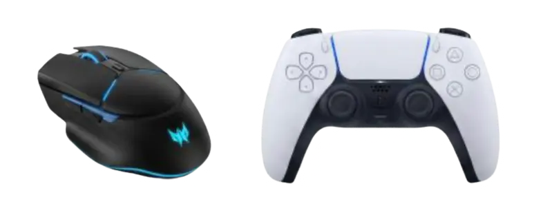 Acer Predator Cestus 530 Gaming Mouse + PlayStation 5 DualSense Wireless Controller