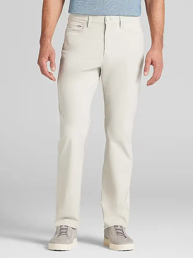 Awearness Kenneth Cole Modern Fit Stretch Ripstop 5-Pocket Pants