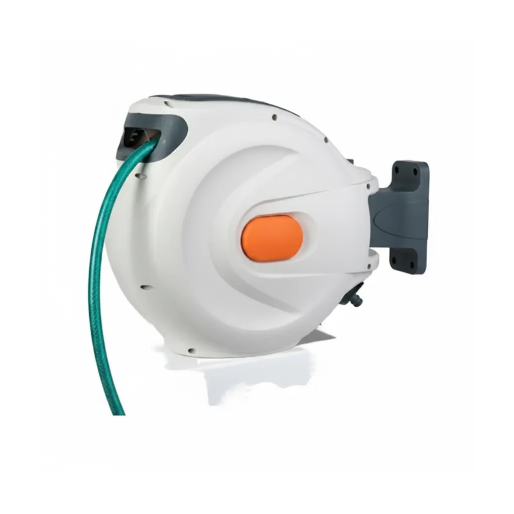 65-Foot Wall Mounted Retractable Hose Reel