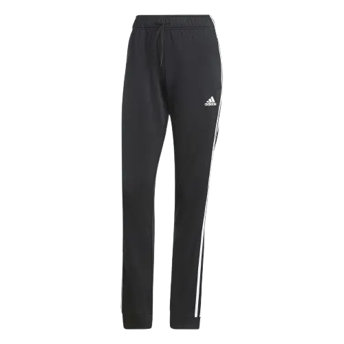 adidas Women's Essentials Warm-Up Slim Tapered 3-Stripes Track Pants