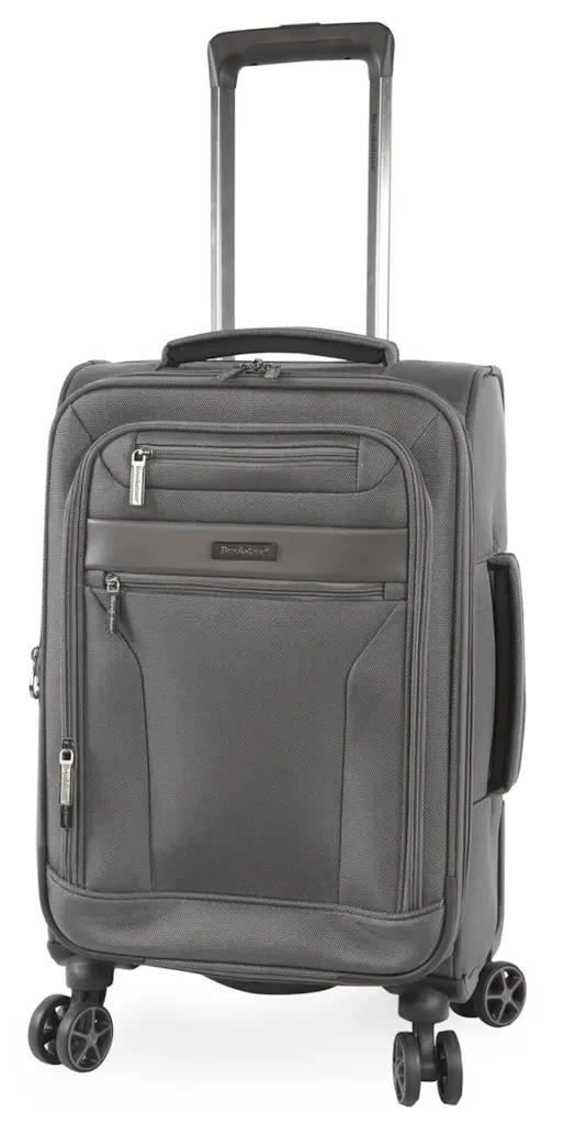 Brookstone Harbour 22" Softside Carry-On Expandable Spinner Luggage