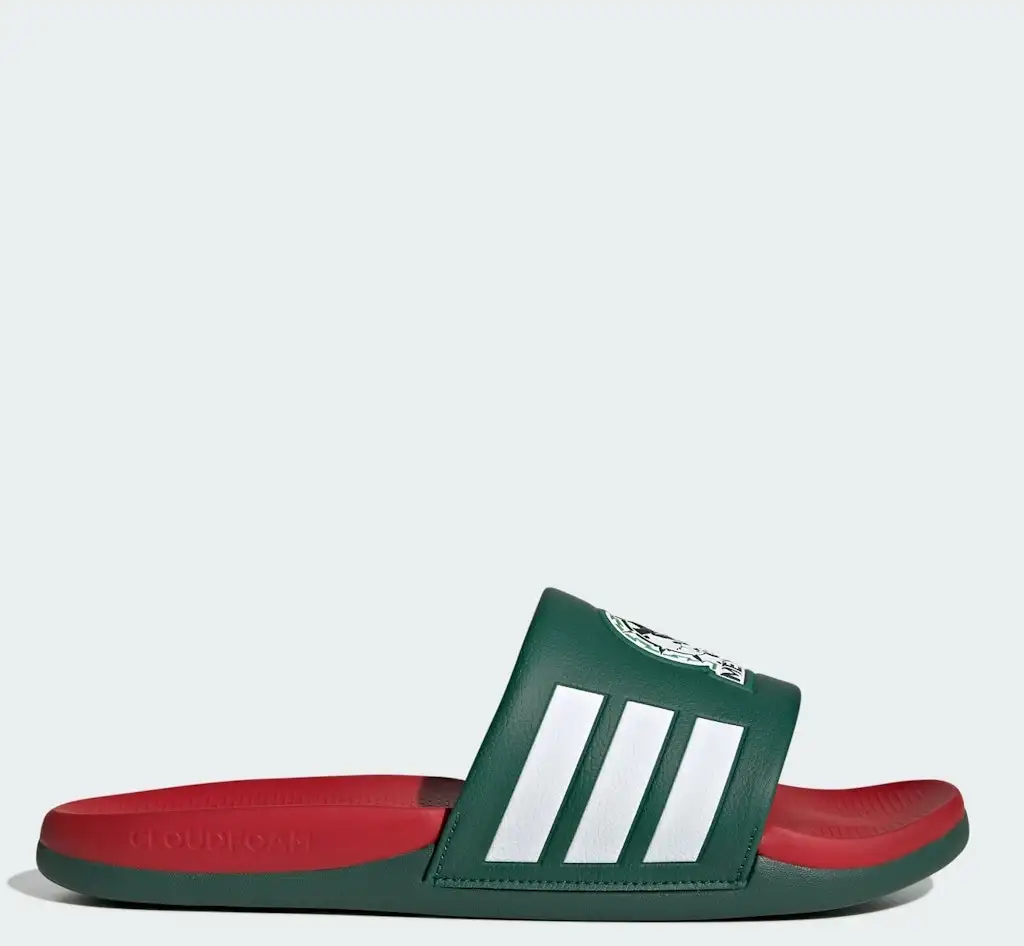 adidas Men's Adilette Comfort 2.0 Mexico Slides