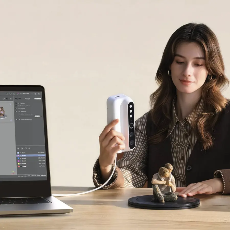 3DMakerpro Turtle - World’s First Modular Swappable 3D Scanner