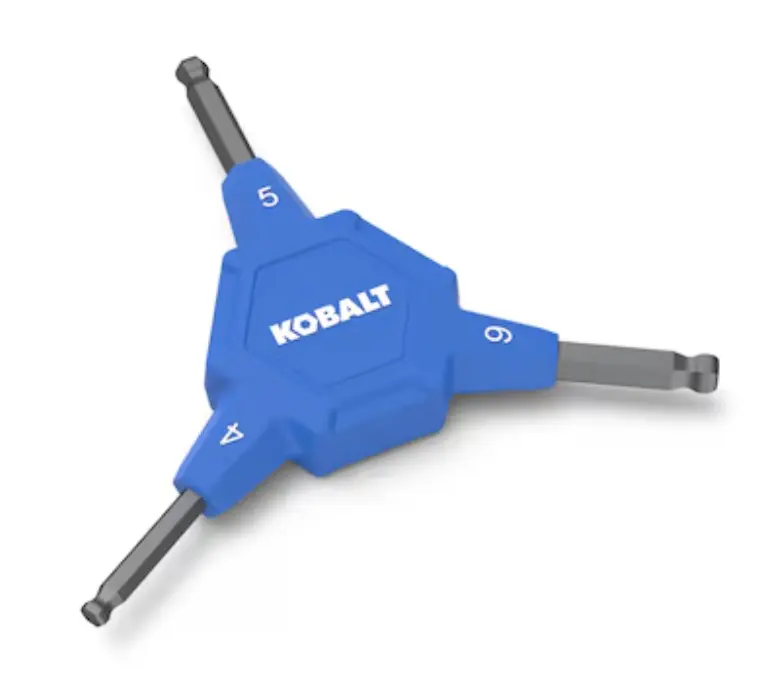 Kobalt 6-in-1 Ball End Metric Hex Key Set
