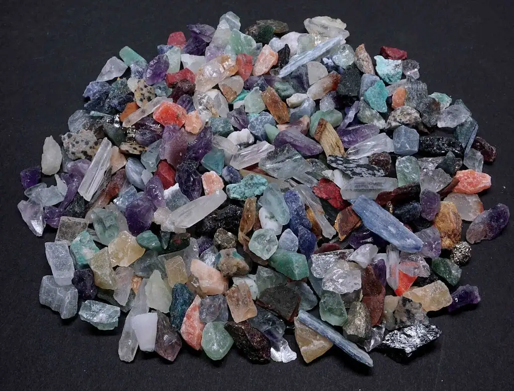 Micro Crafters 1/2-lb. Lot Natural Crystals and Minerals