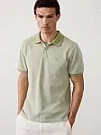 Banana Republic Mens Standard-Fit Pique Polo