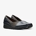Clarks Suttyn Walk Cushioned Mid-Heel Shoes
