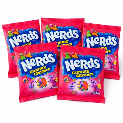 Nerds Gummy Clusters Rainbow Candy 5-lb. Bulk Value Bag