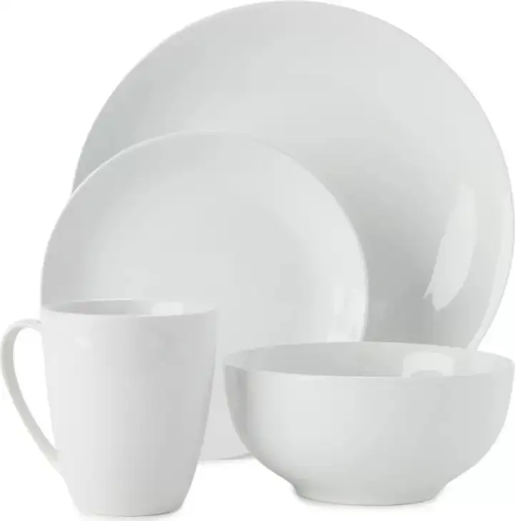 Modern. Southern. Home. 4-Piece Signature Dinnerware Set