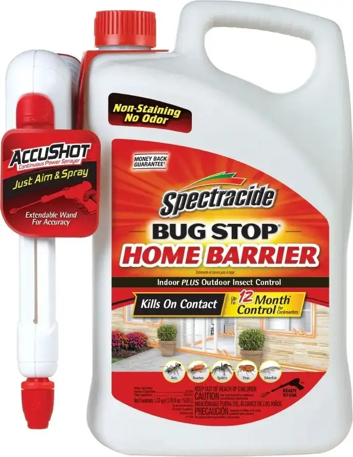 Spectracide Bug Stop Home Barrier AccuShot Sprayer 1.33-Gal. Insect Killer