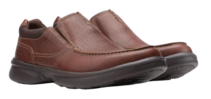 Clarks Men's Bradley Free Leather Slip-On Shoes