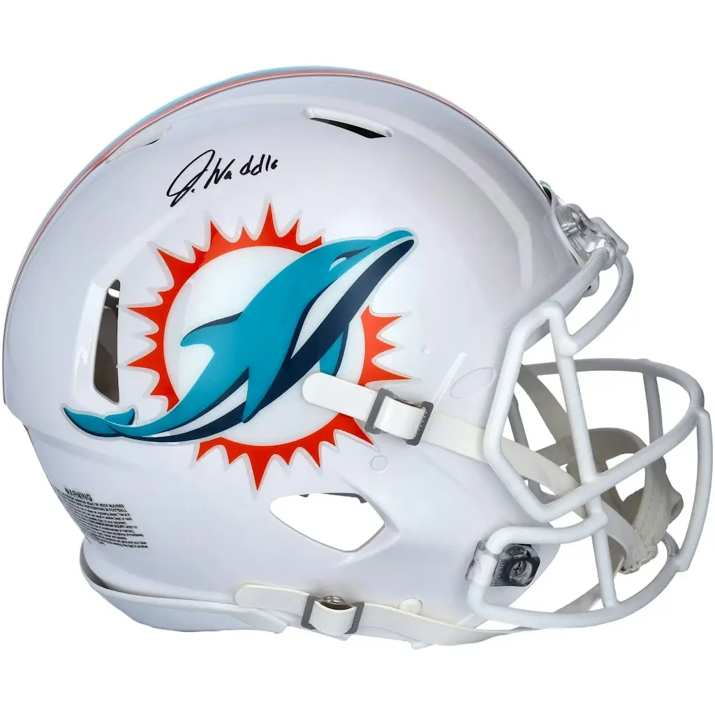 Jaylen Waddle Miami Dolphins Autographed Authentic Helmet