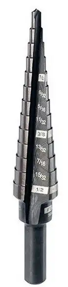 Milwaukee 1/8"-1/2" Step Drill Bit