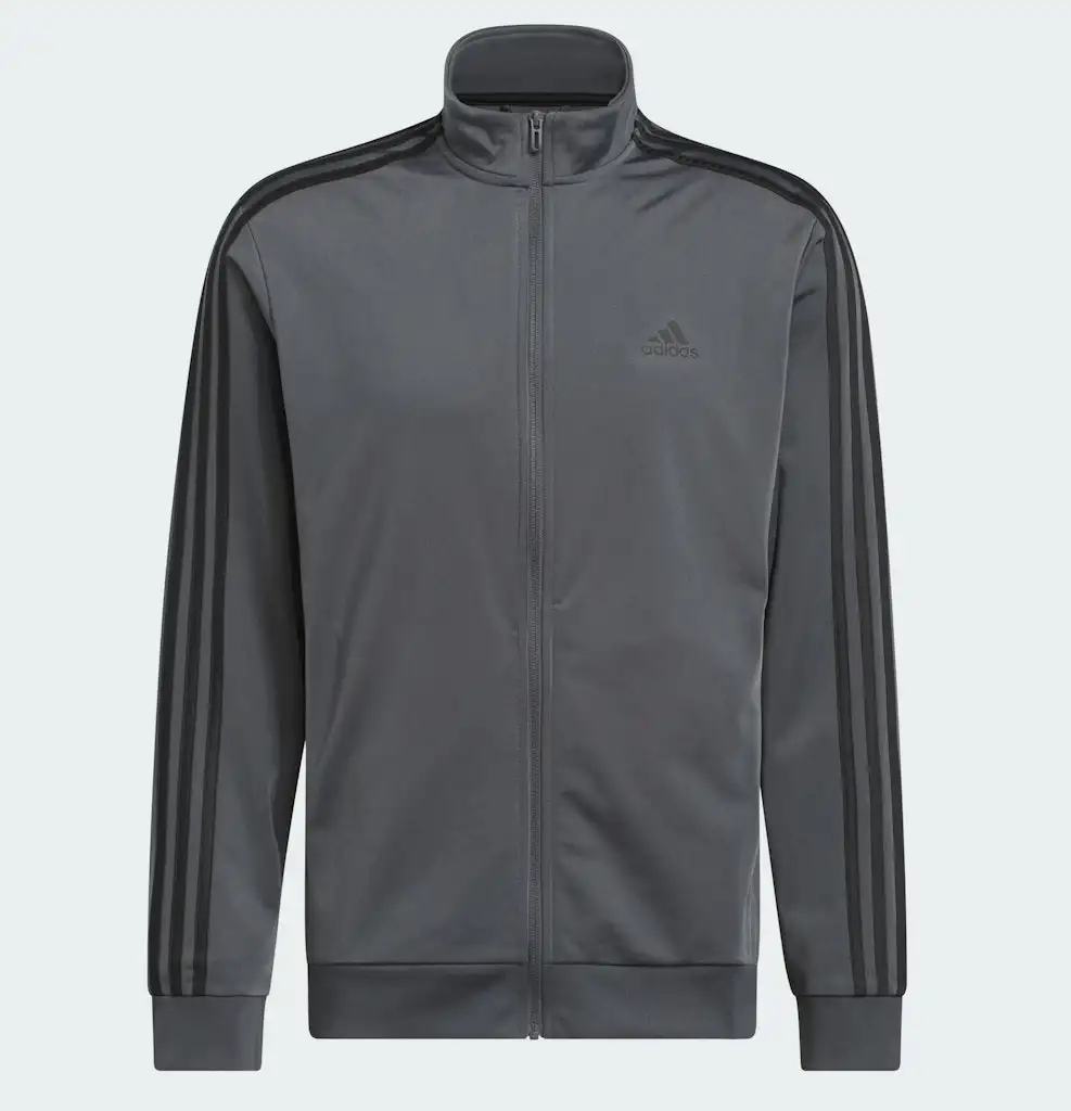 adidas Men's Essentials Warm-Up 3-Stripes Track Jacket (limited sizes)