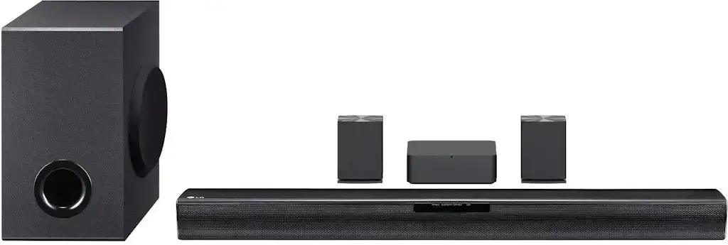 LG 4.1-Ch. Sound Bar w/ Wireless Subwoofer & Rear Speakers