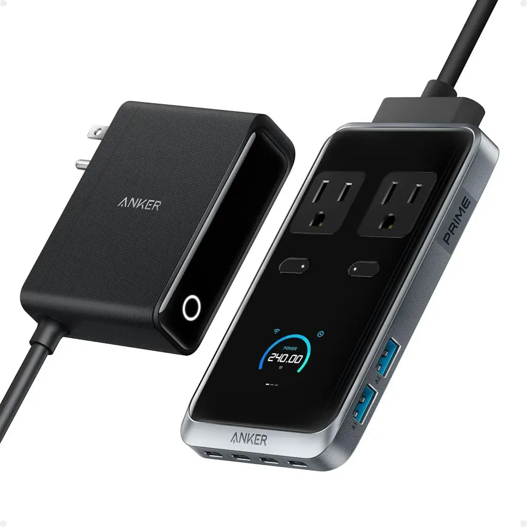 Certified Refurb Anker Prime 240W 8-in-1 USB-C Charging Station
