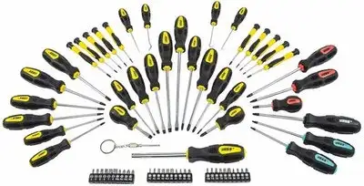 JEGS 69-Piece Magnetic Screwdriver Set