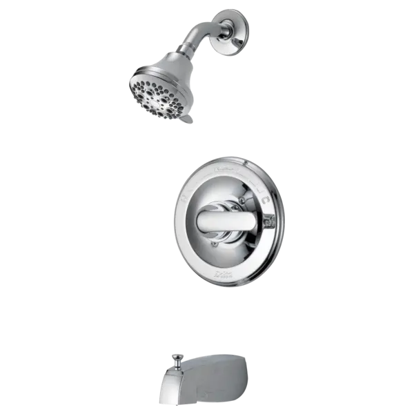Certified Refurb Delta Tub & Shower Trim w/ Valve Handle Accent