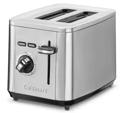 Certified Refurb Cuisinart 2-Slice Stainless Steel Toaster