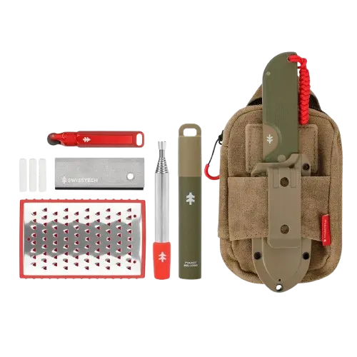 Swiss Tech Lodern 6-Piece Fixed Blade Kit