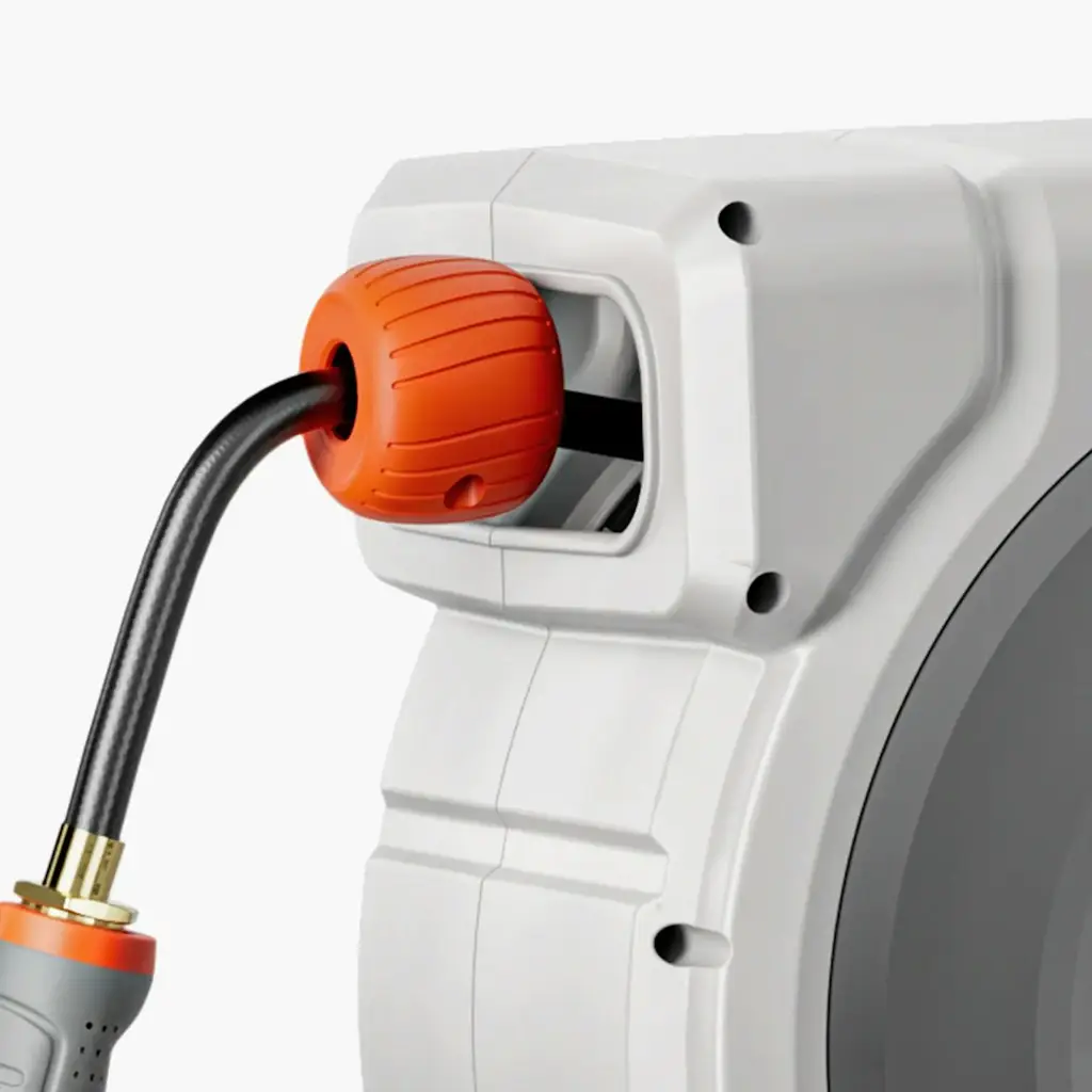 VEVOR Retractable 5/8" x 100' Wall-Mounted Garden Hose Reel