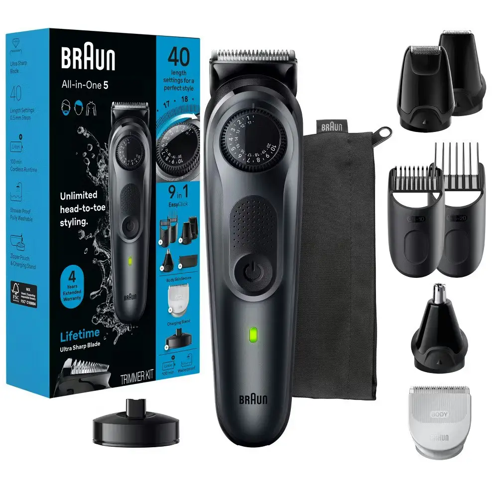 Braun Series 5 9-in-1 Trimmer All-in-One Style Kit