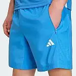 adidas Men's Workout Essentials Base Woven Shorts (Ray Blue)
