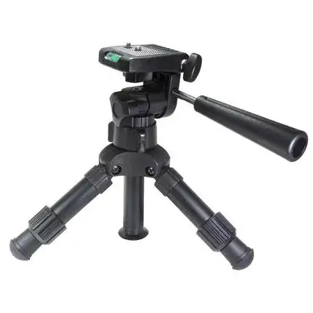 VidPro TT-12 Heavy Duty Aluminum Table Top Tripod w/ 3-Way Pan Head