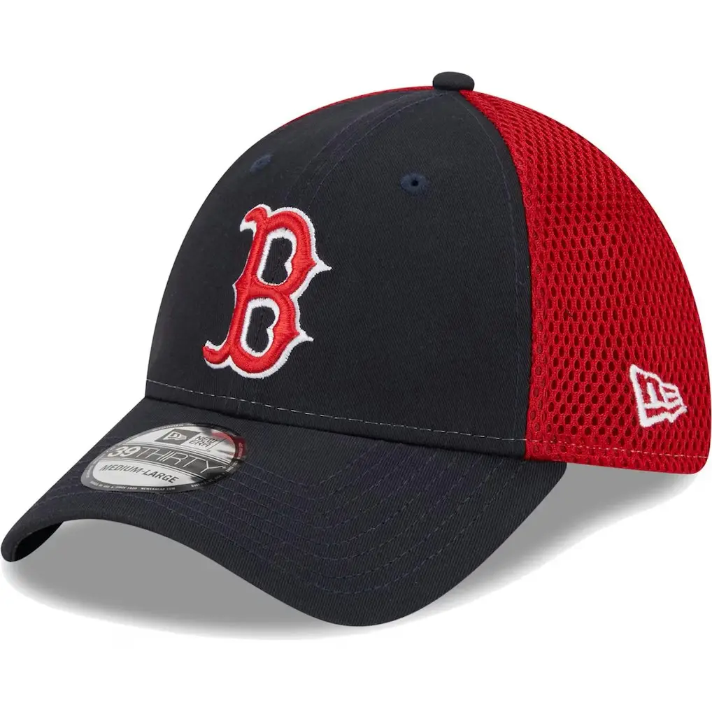 New Era Men's Boston Red Sox Team Neo 39THIRTY Flex Hat