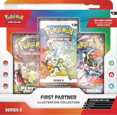 Pokemon TCG Series 2 First Partner Illustration Collection