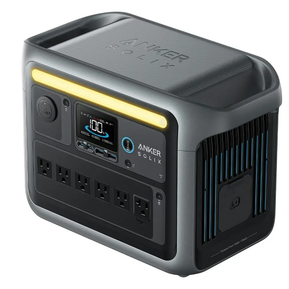 Certified Refurb Anker SOLIX C1000X 1,800W Portable Power Station