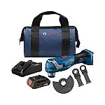 Bosch 18V Brushless StarlockPlus Oscillating Multi-Tool Kit